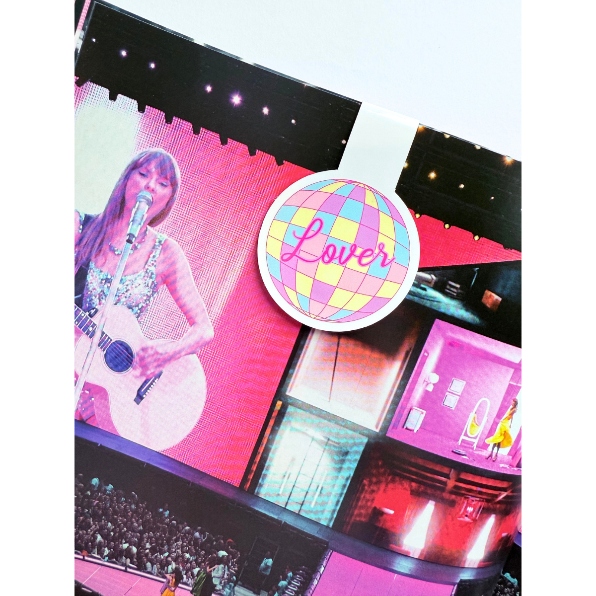 Lover disco Tay inspired magnetic bookmark