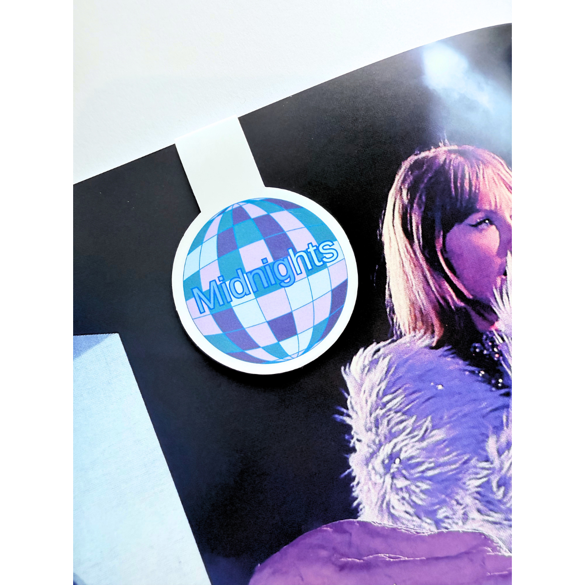 Midnights disco Tay inspired magnetic bookmark