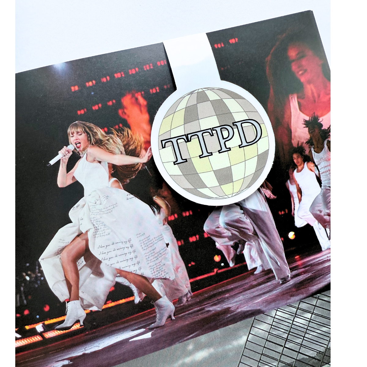 Poets disco Tay Inspired Magnetic bookmark