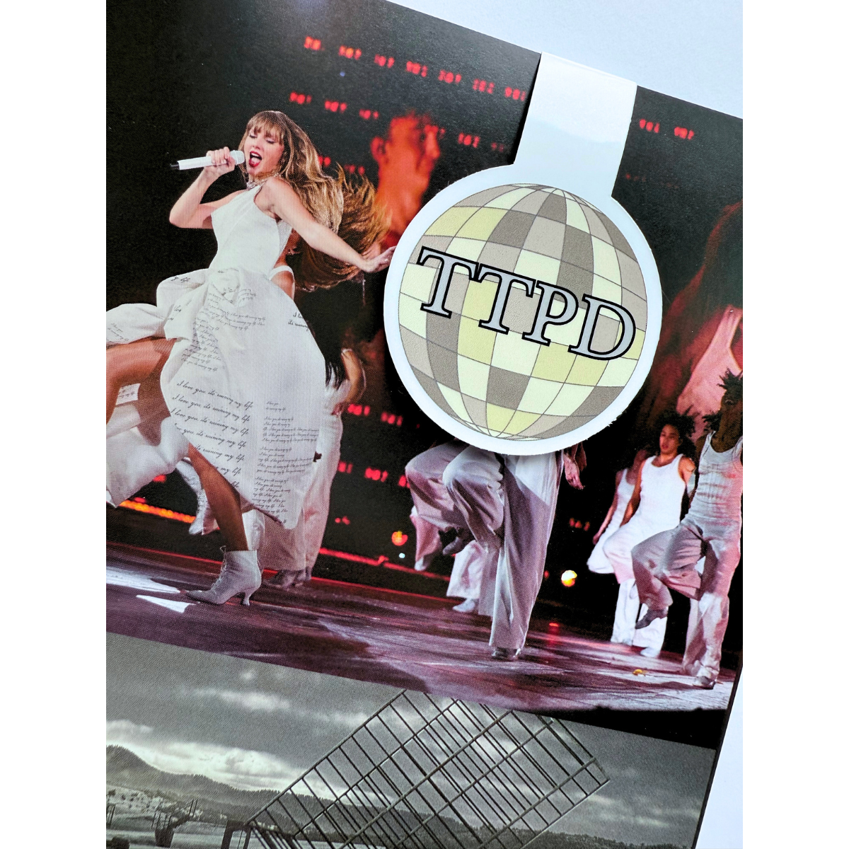 Poets disco Tay Inspired Magnetic bookmark