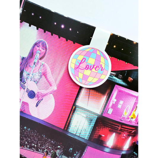 Lover disco Tay inspired magnetic bookmark