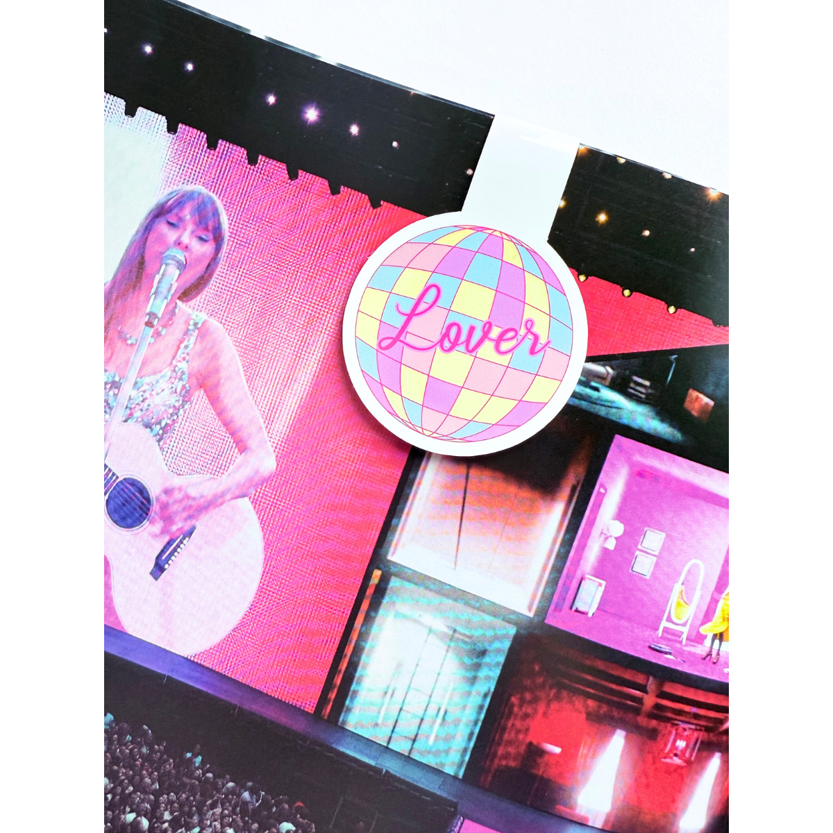 Lover disco Tay inspired magnetic bookmark