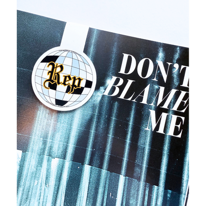 Reputation disco Tay Inspired magnetic bookmark
