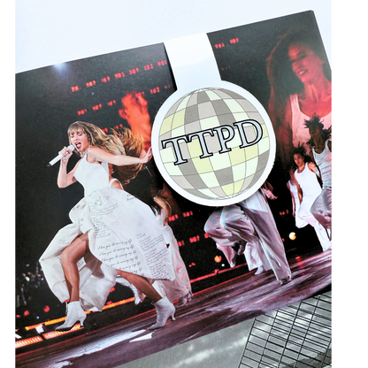 Poets disco Tay Inspired Magnetic bookmark