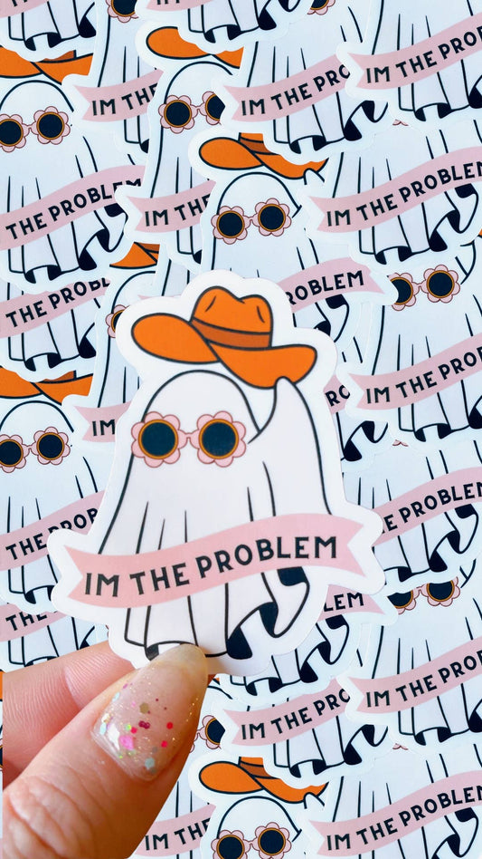 Tay inspired waterproof sticker|the problem ghost
