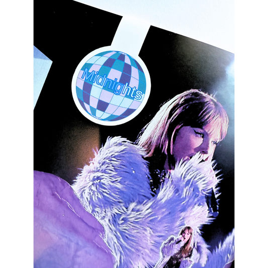 Midnights disco Tay inspired magnetic bookmark